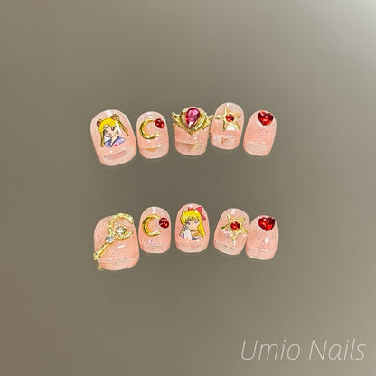 Sailor Moon Pink - Baby Nail